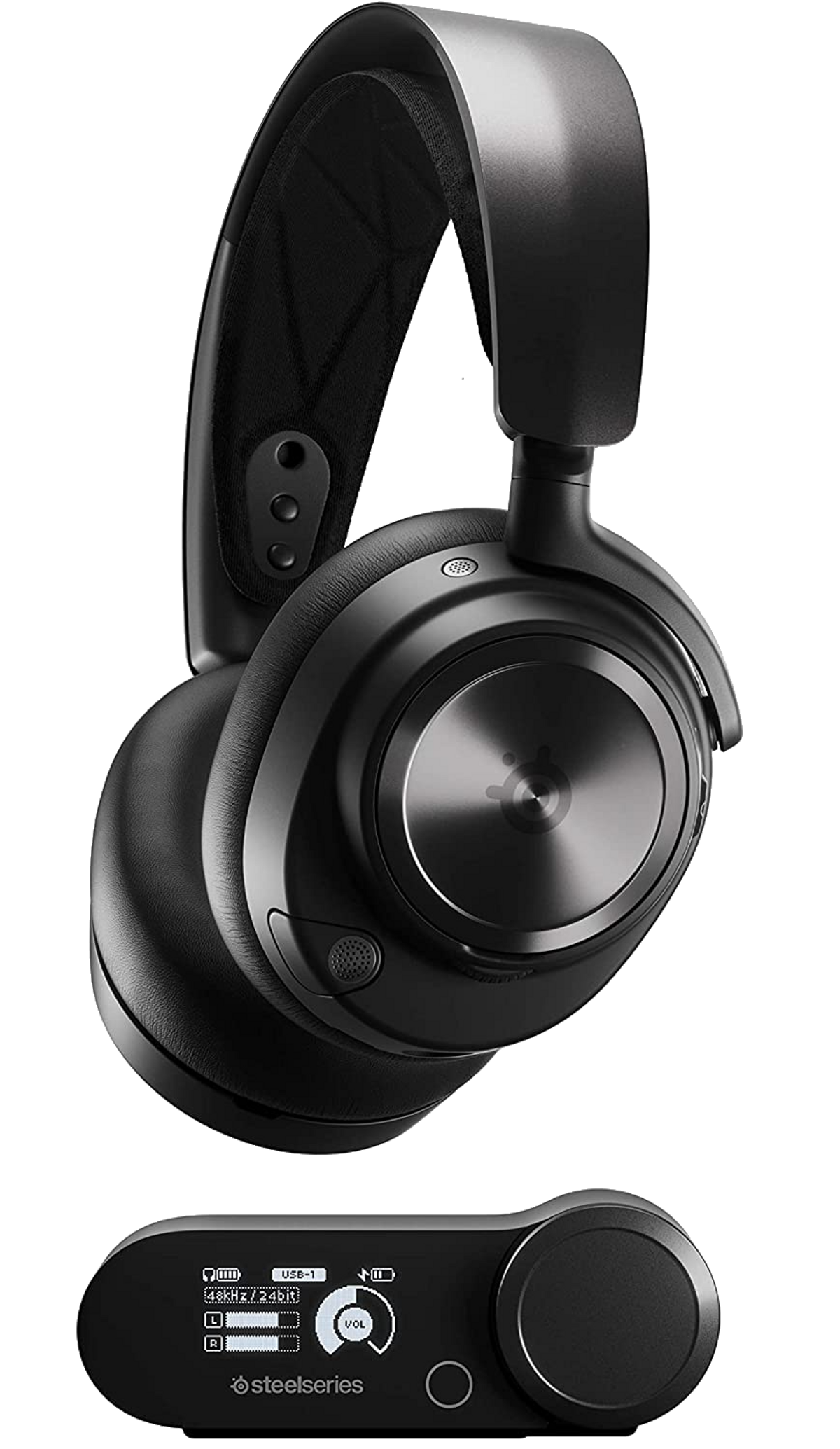 Auriculares gaming - 61520 STEELSERIES, Supraaurales, Bluetooth, Negro