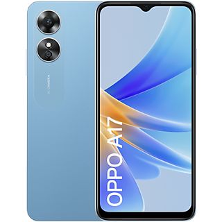 Móvil - OPPO A17, Lake Blue, 64 GB, 4 GB RAM, 6,5 ", HD+, MediaTek Helio G35, 5000 mAh, ColorOS 12.1.1 (Basado en Android 12)