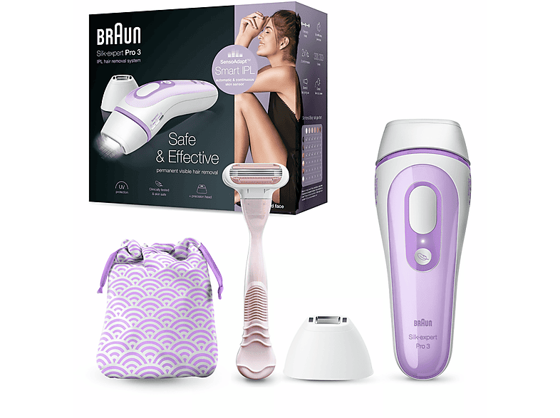 Depiladora Luz Pulsada Braun Silk-expert PRO PL5160