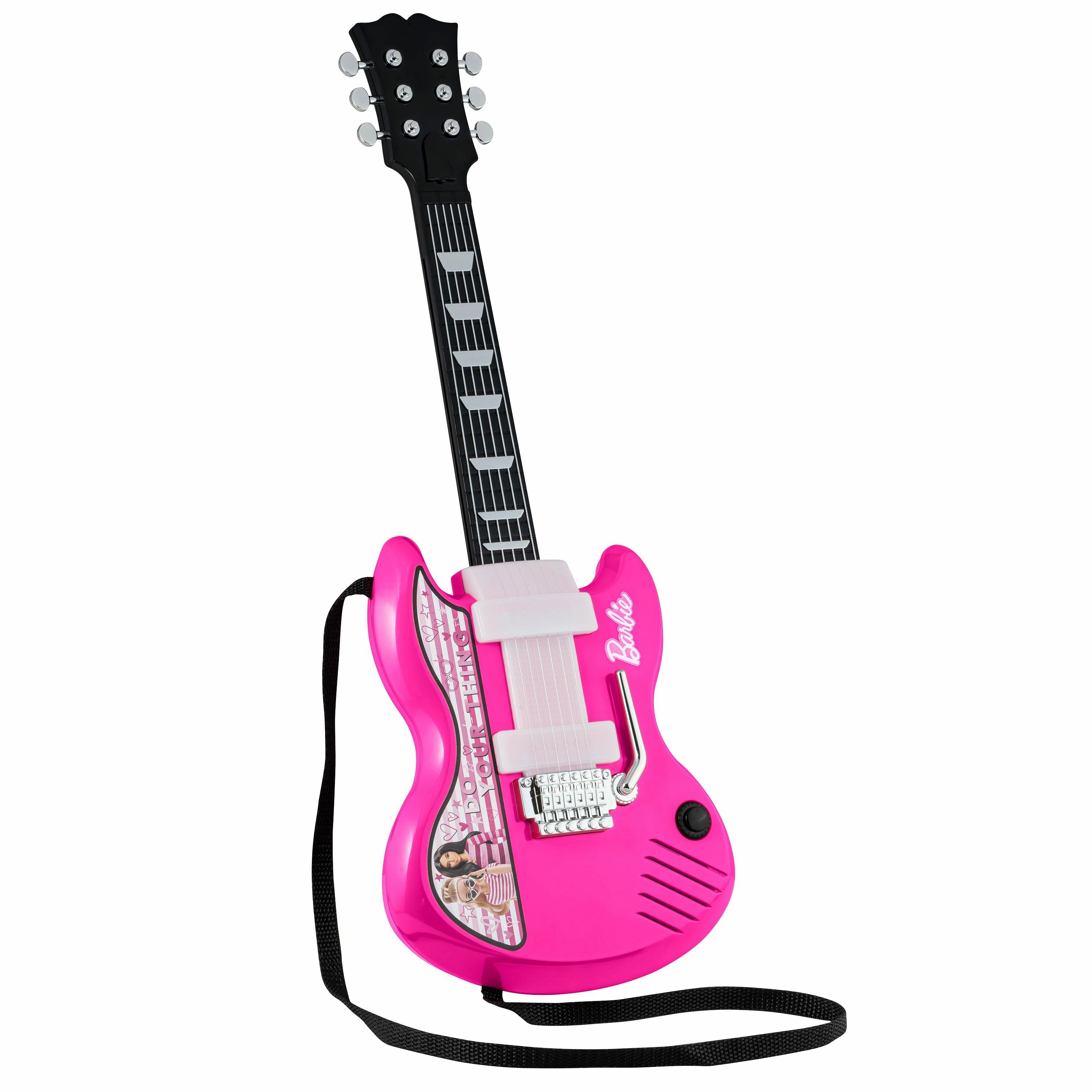 pink EKIDS Barbie Gitarre