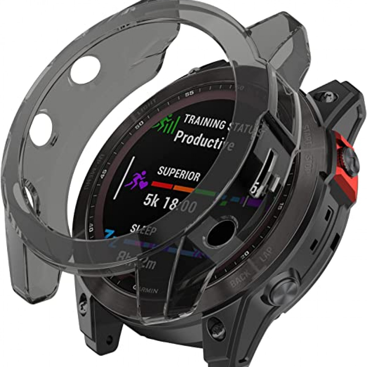 Garmin Plus) Displayschutz(für Smartwatch-Hülle INF 5/5 Fenix