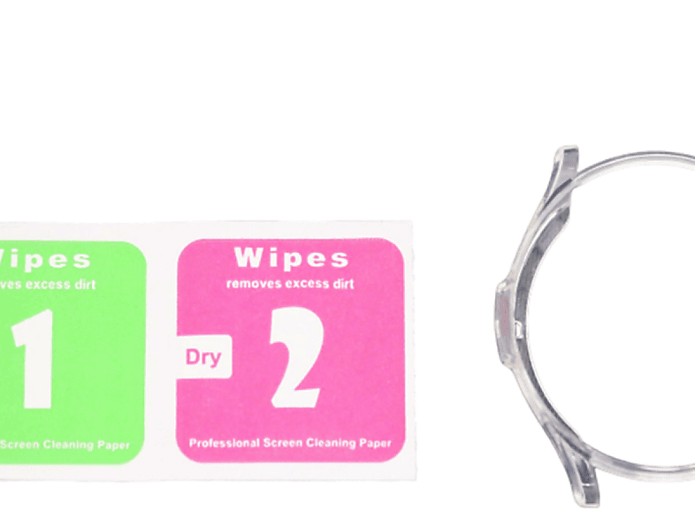 INF Samsung Galaxy Watch 4 Classic 46 mm Schutzhülle Transparent Schutzhülle (für Samsung Galaxy Watch 4 Classic 46 mm)