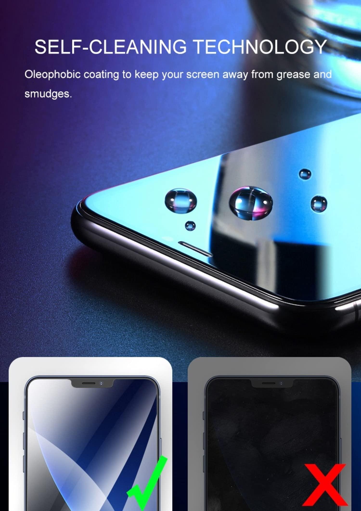 INF Bildschirmschutz aus Glas 14 iPhone Displayschutz(für Pro) Apple gehärtetem