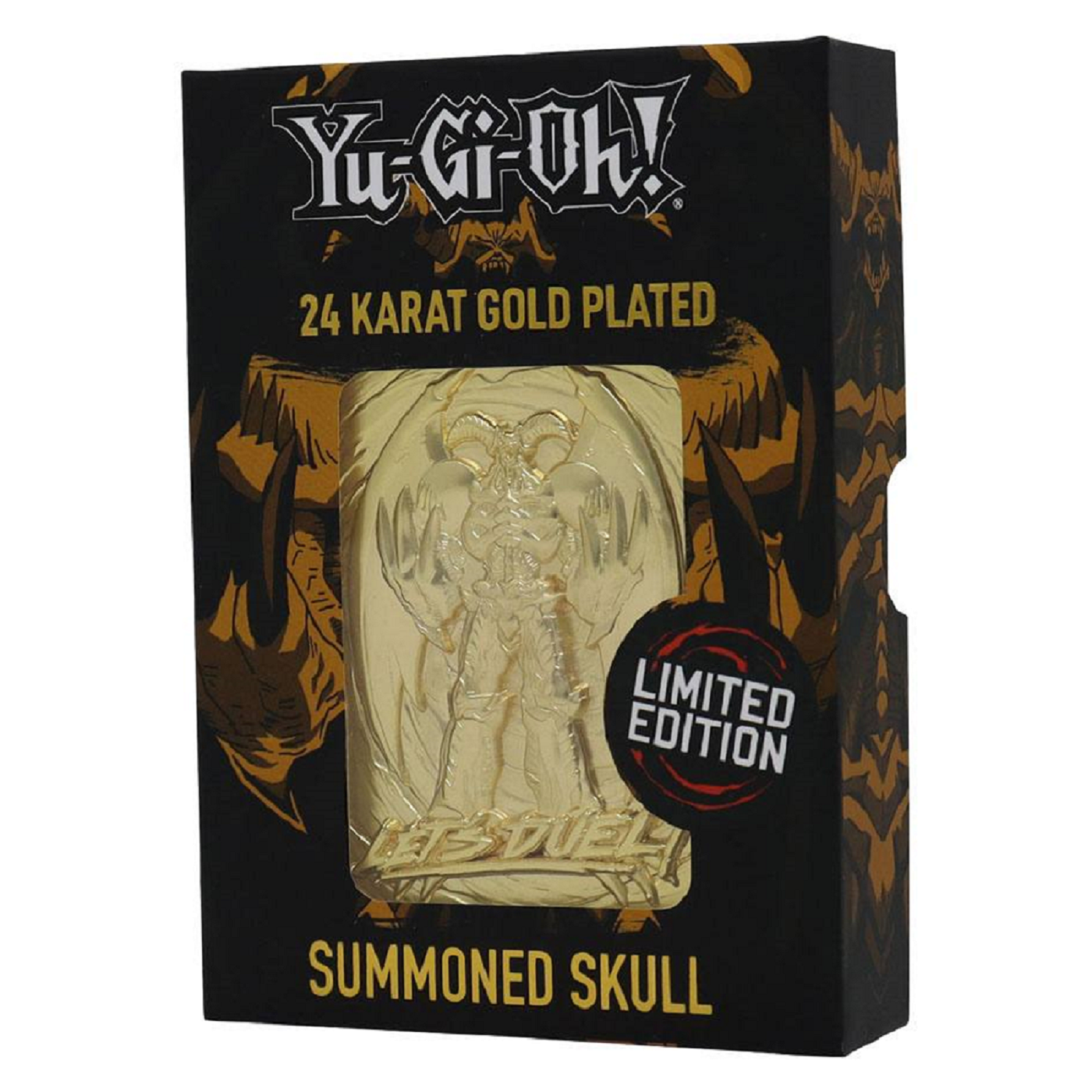 Skull Summoned Karte Kartenspiel YU-GI-OH! Replik (vergoldet)