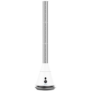 Ventilador de torre - CECOTEC EnergySilence 9850 SkyLine Bladeless Pro, 35 W, 9 velocidades, White