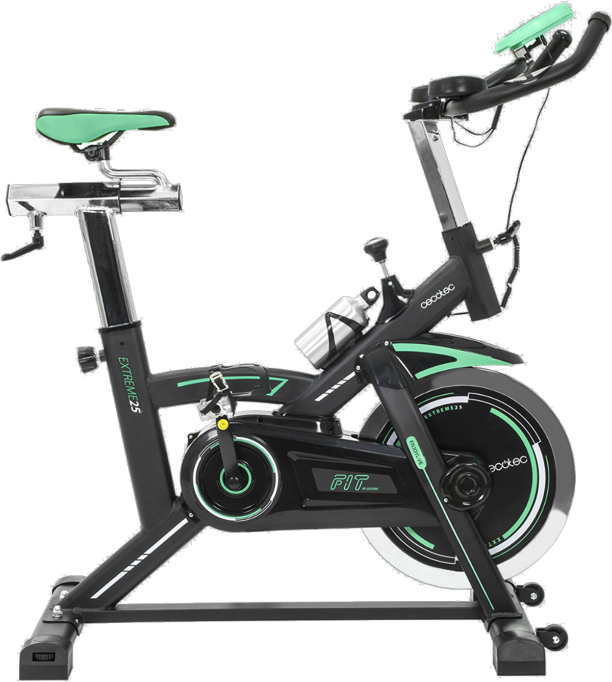 CECOTEC Extreme 25 Ekstatik- Metallisch Indoor-Bike, und