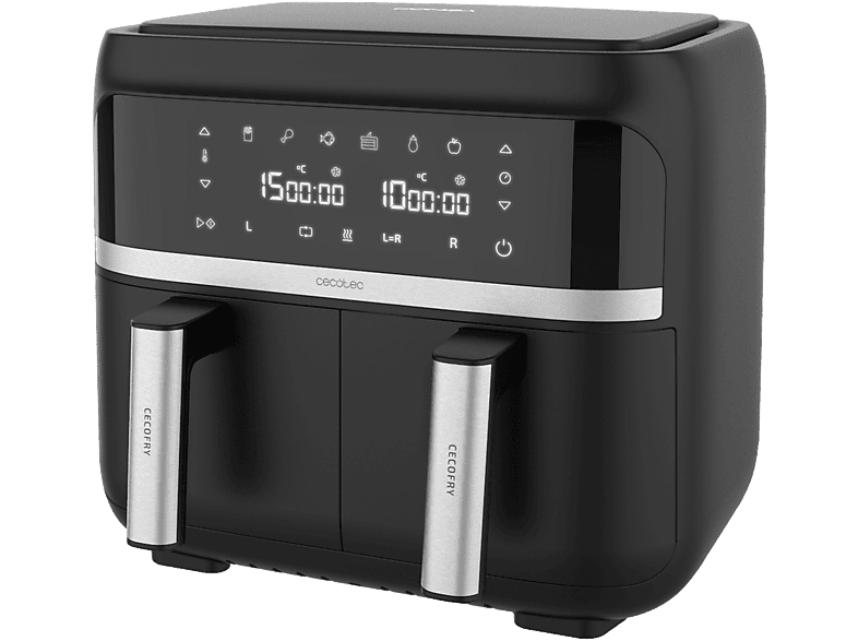 Cecofry Dual 9000 Freidora sin aceite airfryer dietética digital y