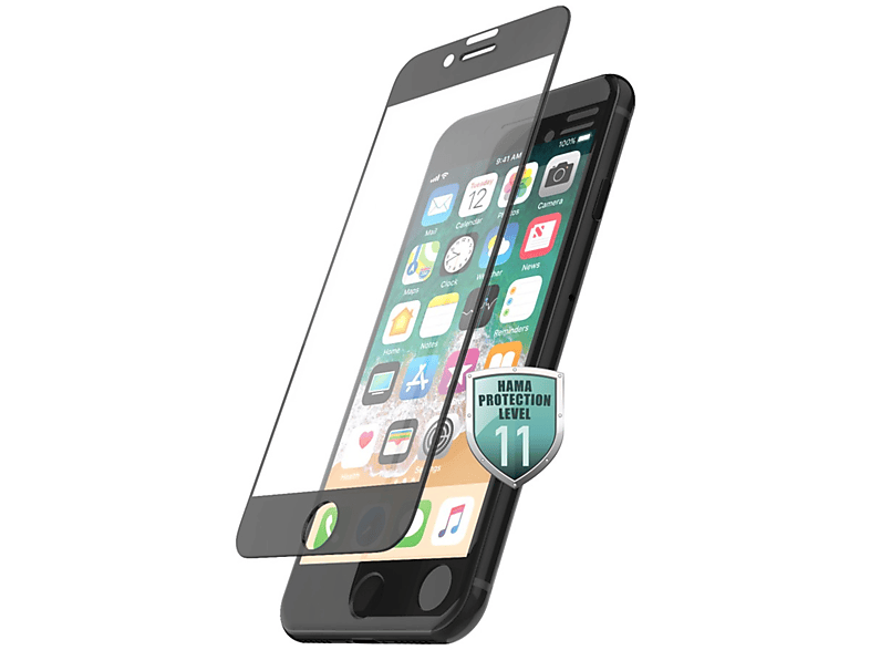 2022) 2020/SE 3D-Full-Screen 7/8/SE iPhone HAMA Apple Displayschutzglas(für