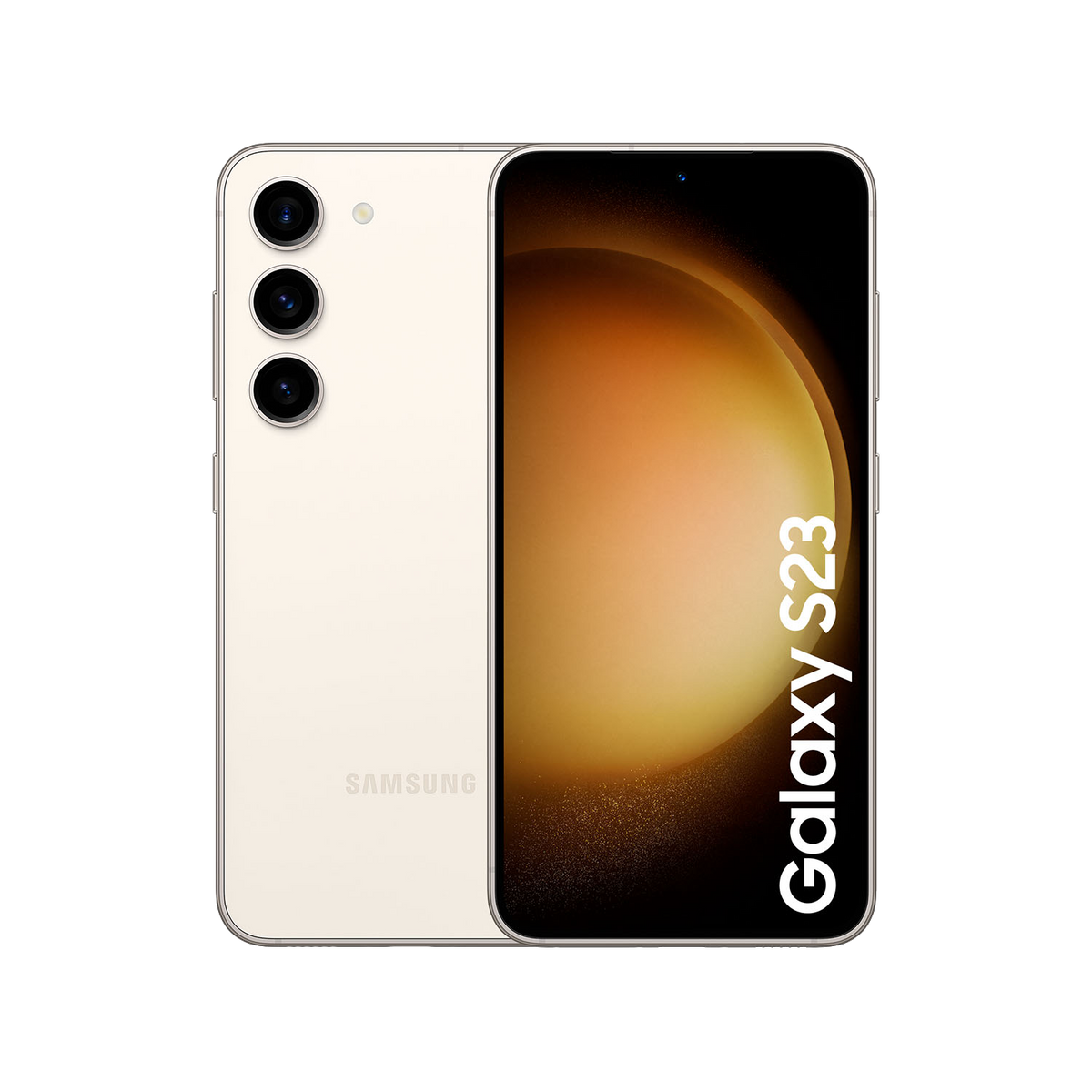 SAMSUNG GALAXY S23 GB 256 256GB 5G SIM CREAM Beige Dual