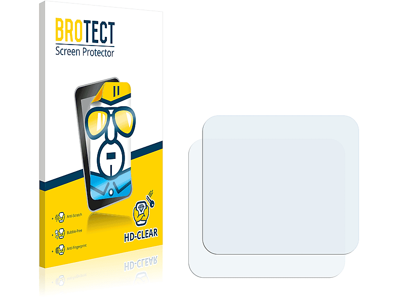 BROTECT 2x klare Schutzfolie(für GoPro Hero 2018)
