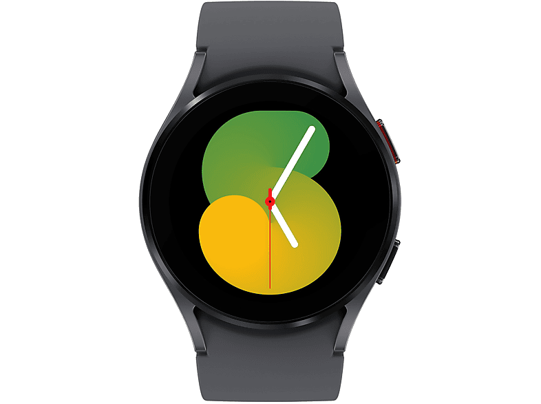 SAMSUNG Galaxy Watch Smartwatch 5 grau M/L, Silikon, MediaMarkt | Aluminium