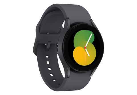 SAMSUNG Galaxy Watch 5 M/L, Silikon, grau MediaMarkt Smartwatch | Aluminium