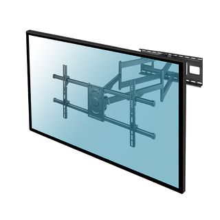 Soporte TV con brazo - KIMEX 013-4084  Soporte de pared articulado ultra extensible para pantallas 55"- 90", De 55 "a 90 ", 200x100mm min, 800x400mm max, Negro
