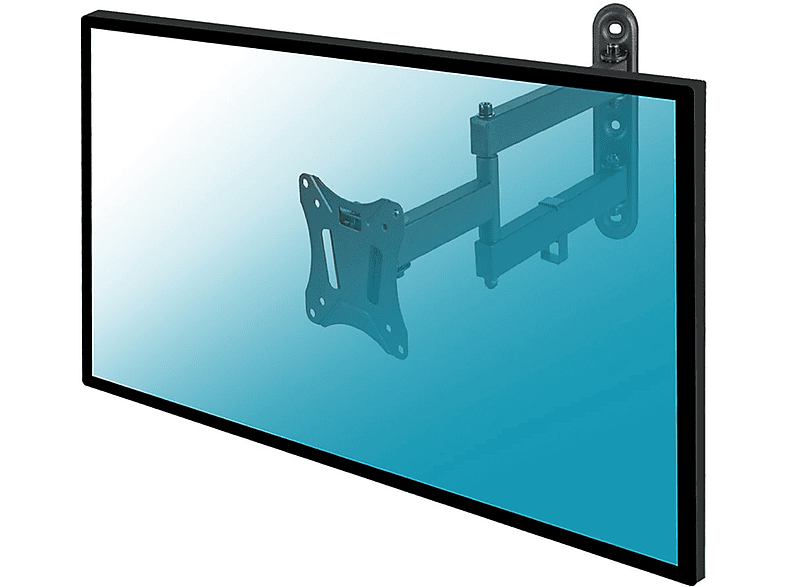 KIMEX - Supporto da parete ultra regolabile per TV e monitor 17-32