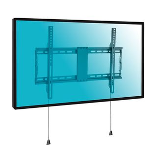 Soporte TV fijo - KIMEX 012-1564 Soporte de pared fijo para TV 37"-86", Sistema de apertura plegable, De 37 "a 86 ", 200x200mm min, 600x400mm max, Negro