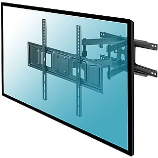 Soporte TV con brazo  - 013-3265 Soporte de pared Giratorio / Inclinable para TV 37"-80" KIMEX, 37 ", 80 ", 75x75mm min, 600x400mm max, Negro