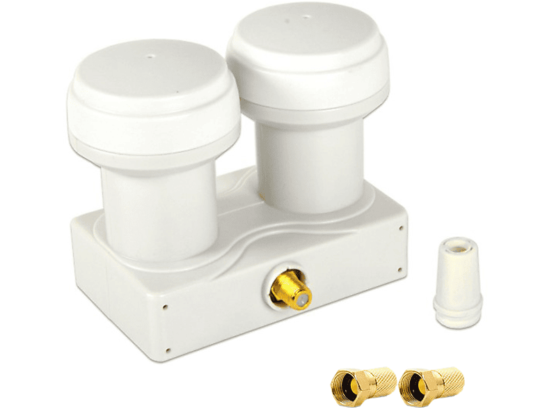 LNB Monoblocco Quad 6° Per Astra 19.2°E E Hotbird 13°E - 4 Uscite, DiSEqC Integrato, Schermatura Cellulare - Foto 4