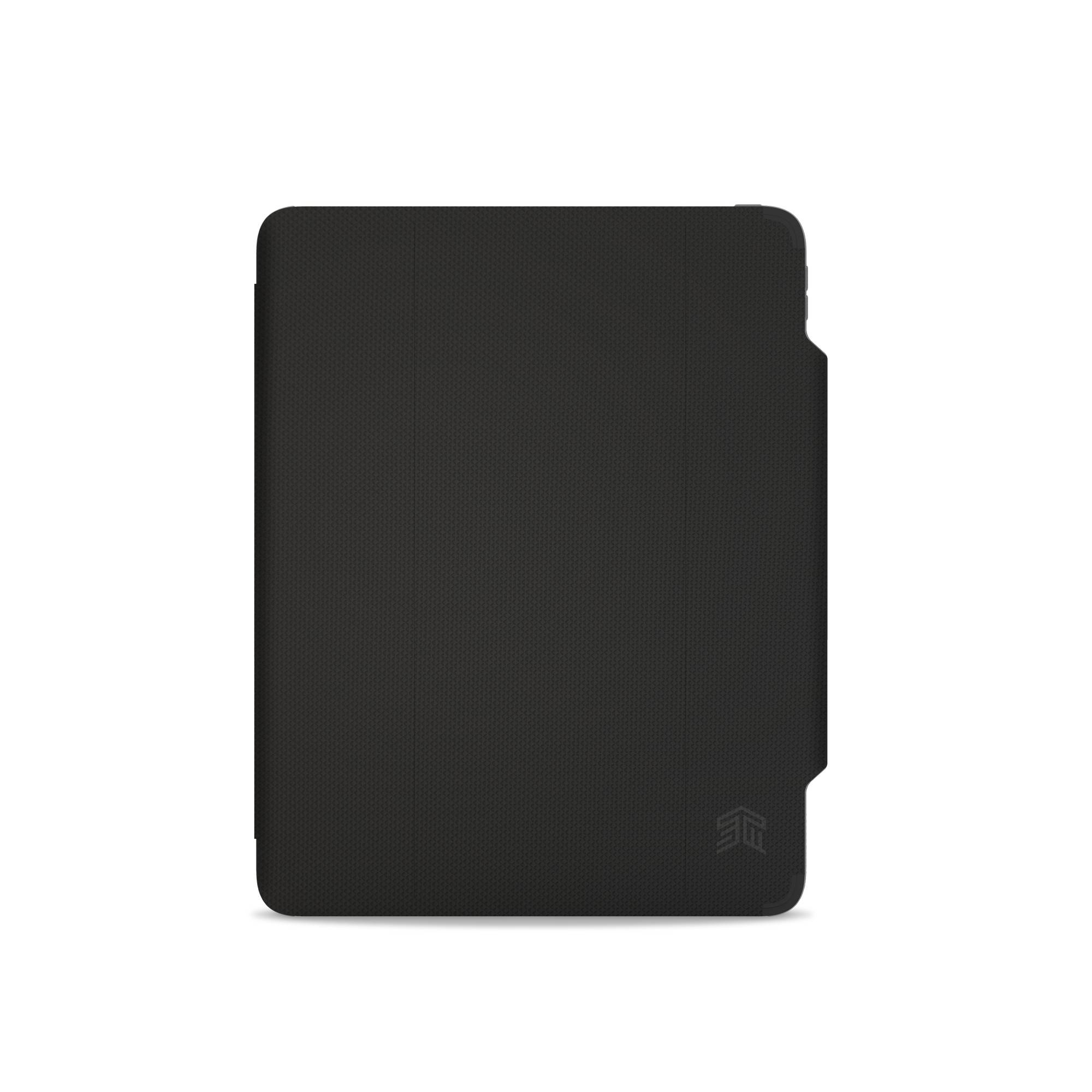 TPU, Bookcover Schwarz Dux für | Polycarbonat Plus STM Apple Tablethülle