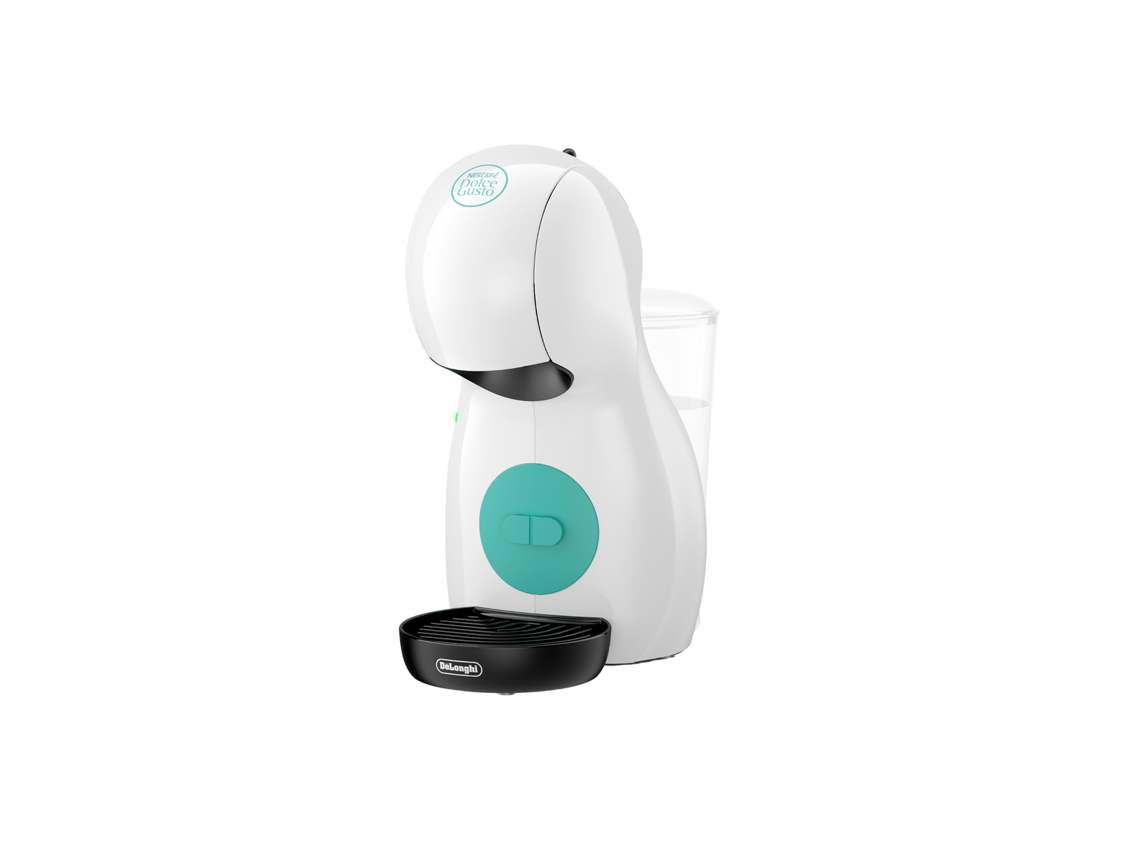 Cafetera de cápsulas - - DELONGHI-DOLCE-GUSTO, 15 barbar, 1500 W, Blanco celeste