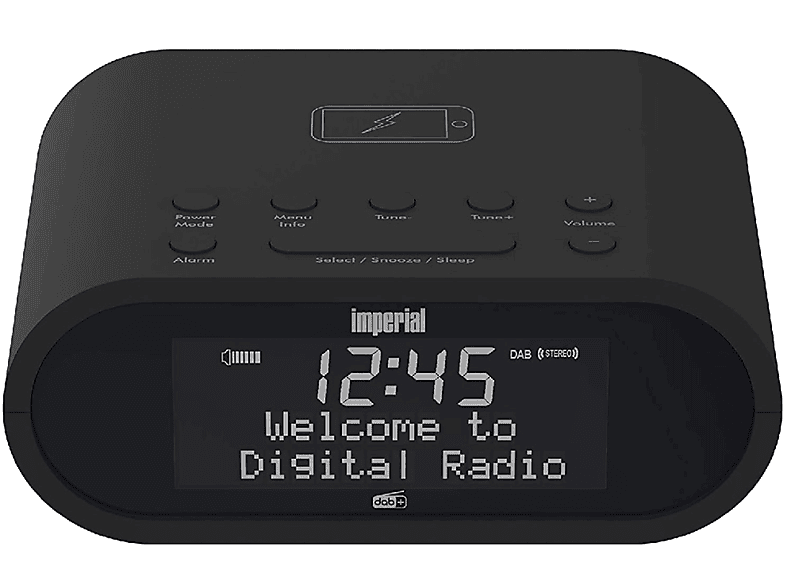 IMPERIAL DABMAN d20 DAB+ Radio/Lautsprecher, DAB, AM, UKW, Bluetooth, schwarz DAB+, DAB+, FM