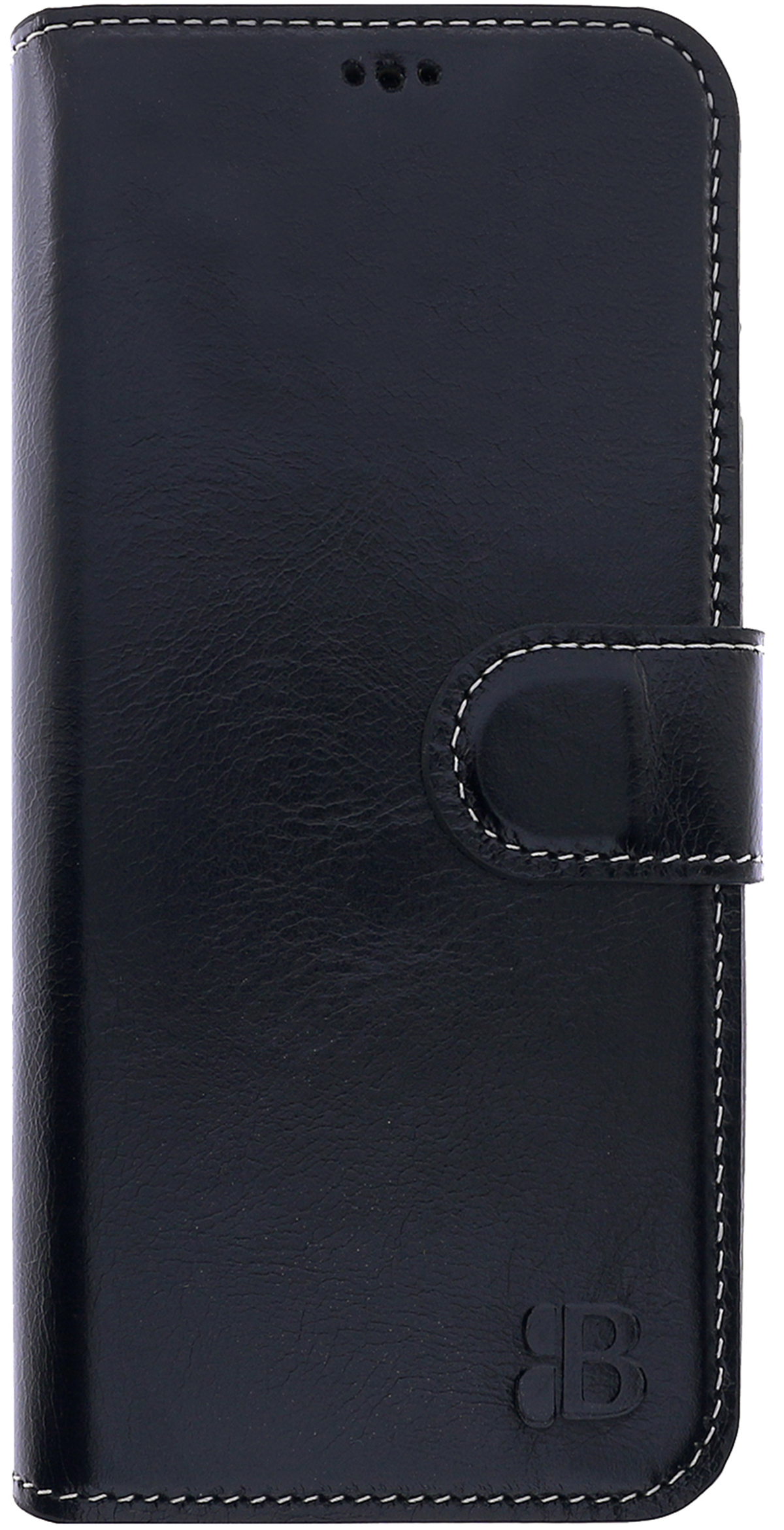 Samsung, / Galaxy Leder Bookcover, A52s, Schwarz Handytasche, A52 BURKLEY