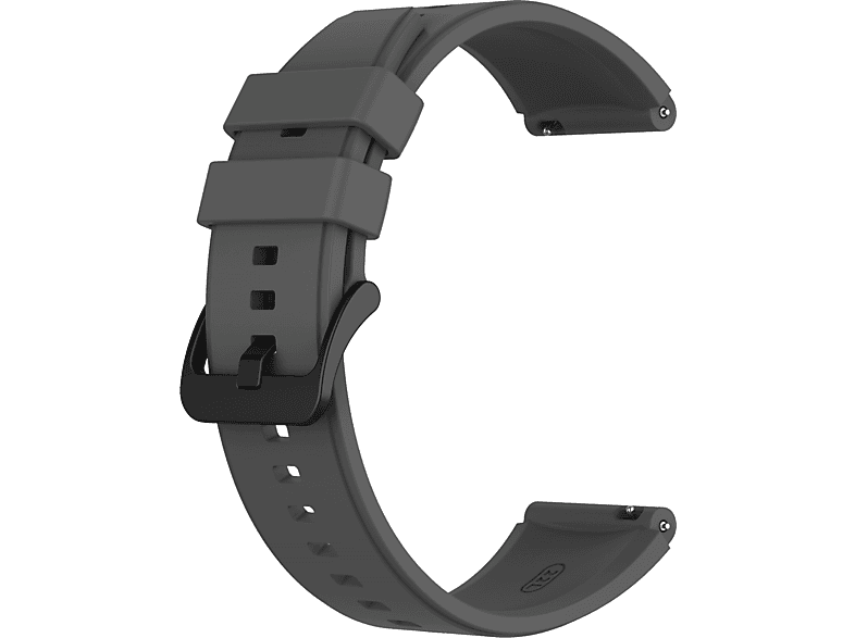 INF Armband für Huawei Watch GT2 46mm, Silikon Ersatz Uhrenarmband kompati, Ersatzarmband, Huawei, Watch GT2 Pro, Dunkelgrau
