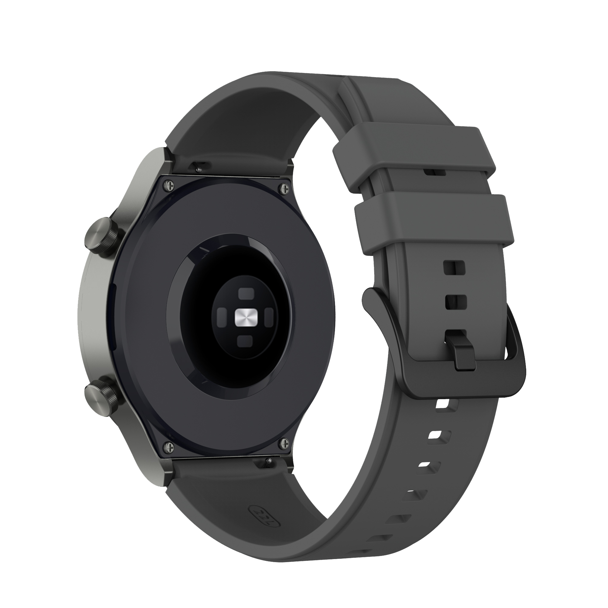 Uhrenarmband 46mm, Huawei Huawei, GT2 Silikon Armband Watch GT2 Ersatz Pro, INF kompati, Ersatzarmband, Dunkelgrau für Watch