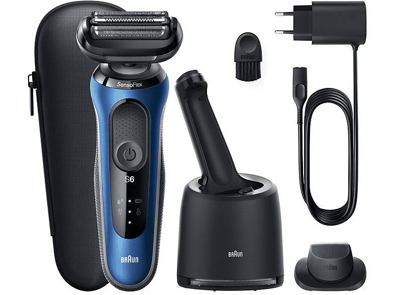 BRAUN Series 6 blau 61-B7200cc Rasierer