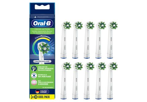 ORAL-B Cross Action CleanMaximizer Aufsteckbürsten | MediaMarkt | Zahnreinigung & Zahnpflege