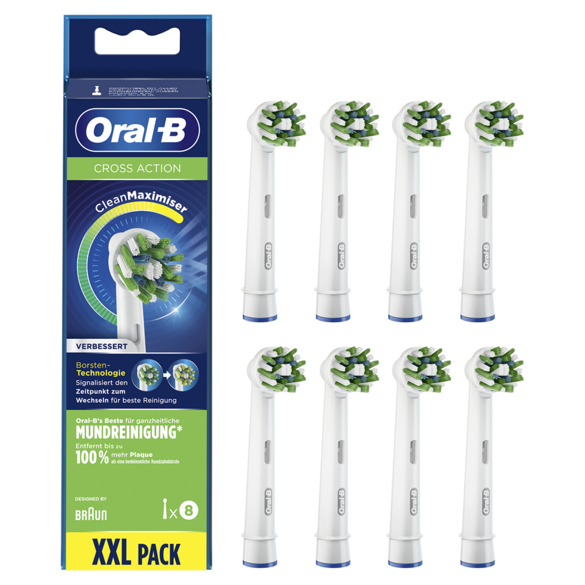 ORAL-B CleanMaximizer Action Cross Aufsteckbürsten