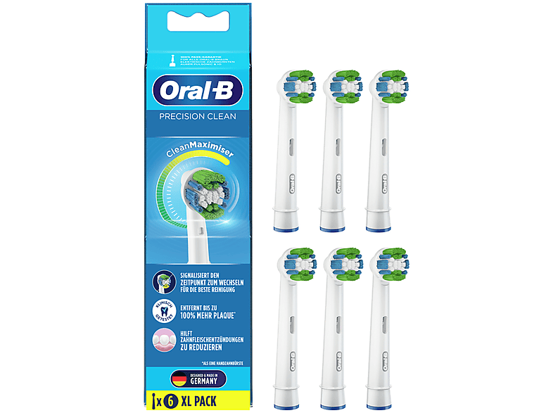 ORAL-B Precision Clean CleanMaximizer Aufsteckbürsten | Zahnbürstenaufsätze