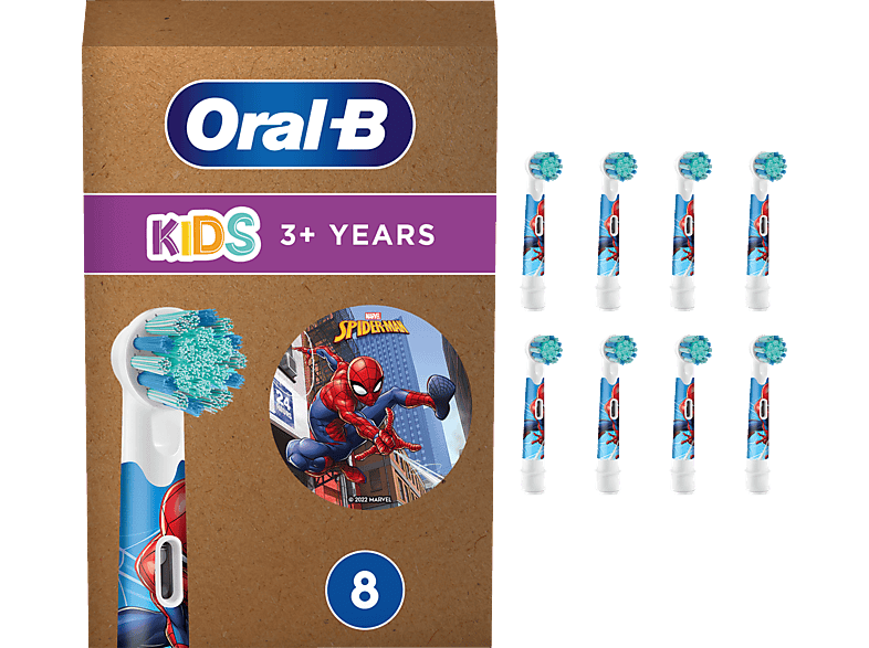ORAL-B Kids Spiderman Aufsteckbürsten