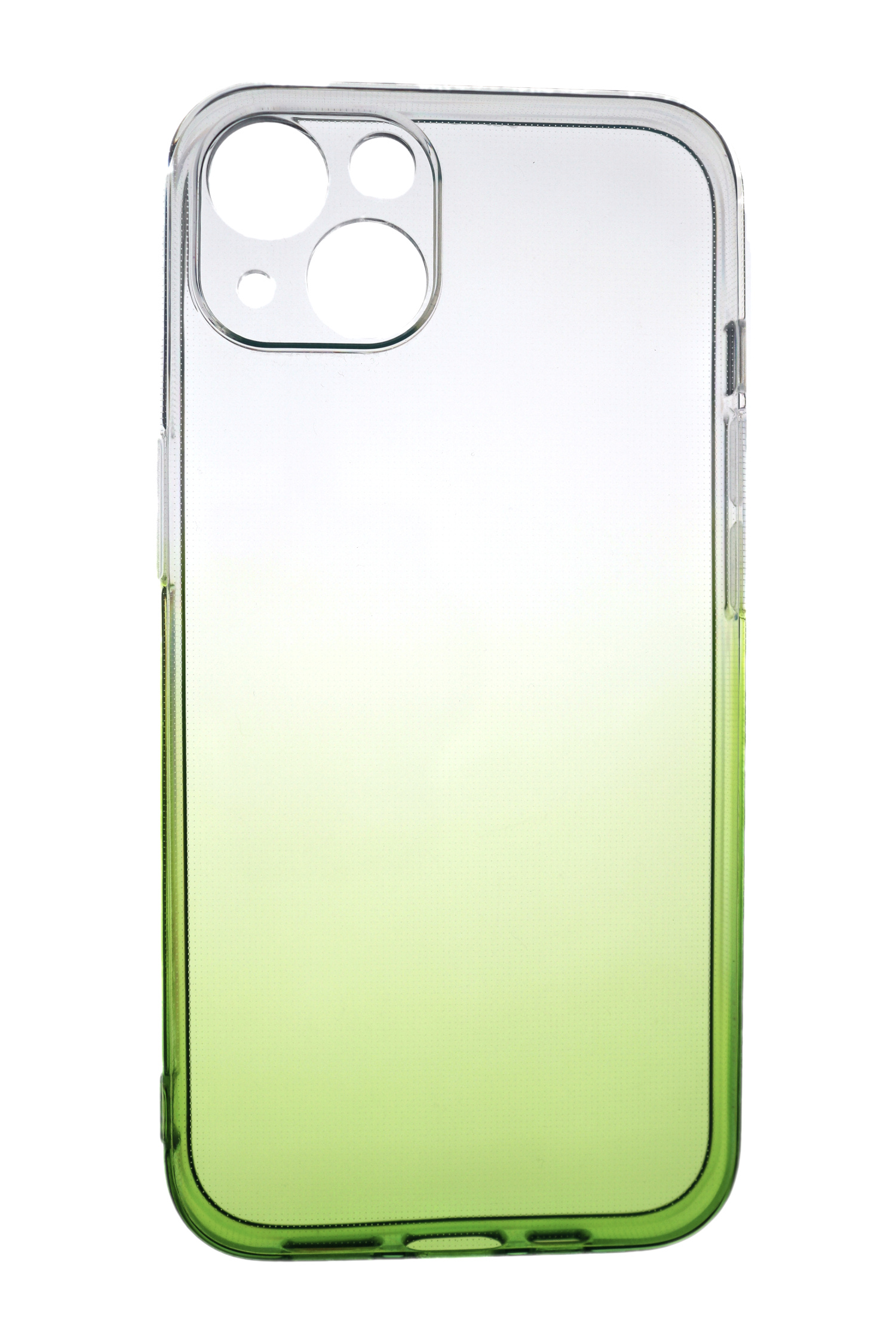 JAMCOVER 2.0 mm TPU iPhone Backcover, Transparent Case Grün, 14, Apple, Strong