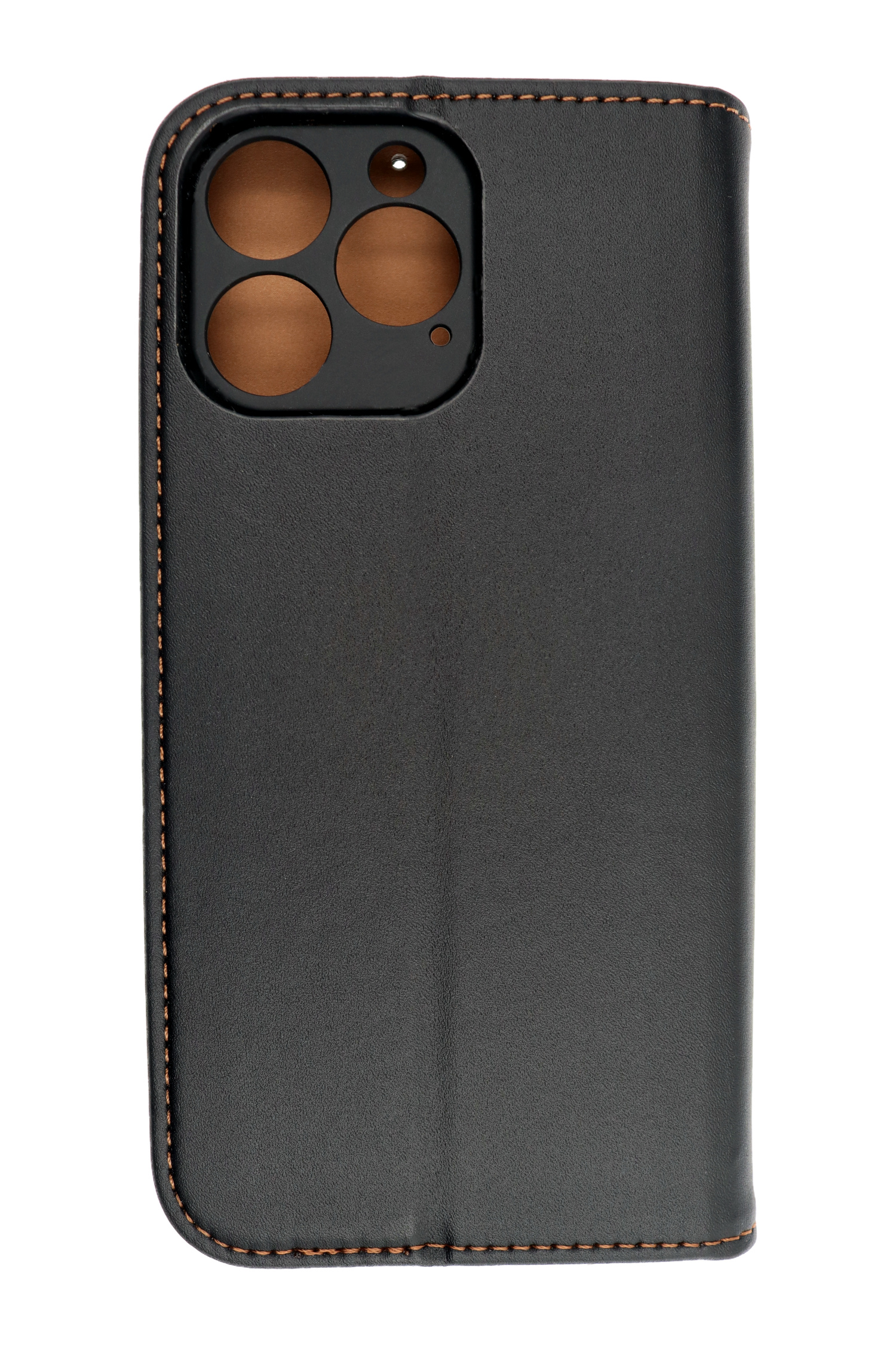 Apple, Schwarz JAMCOVER 14 Bookcase, iPhone Bookcover, Echt Pro Max, Leder