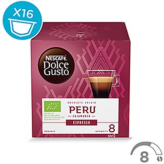 Cápsulas monodosis - DOLCE GUSTO  Absolute Origin Peru, Espresso, Dolce Gusto Perú