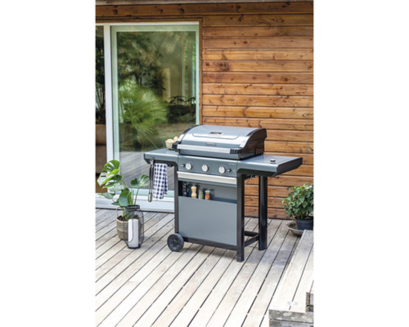 CAMPINGAZ 3 Series Select Gasgrill, Grau kW) (10,2