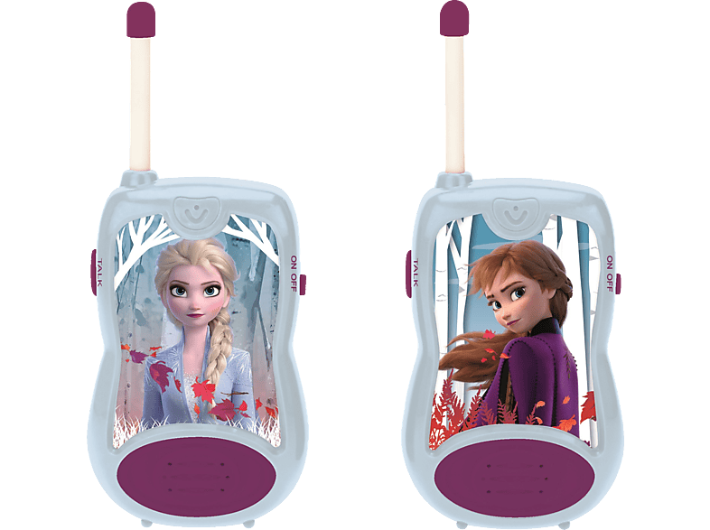 Walky Blau/Lila Meter Frozen Disney 100 Talky Reichweite LEXIBOOK