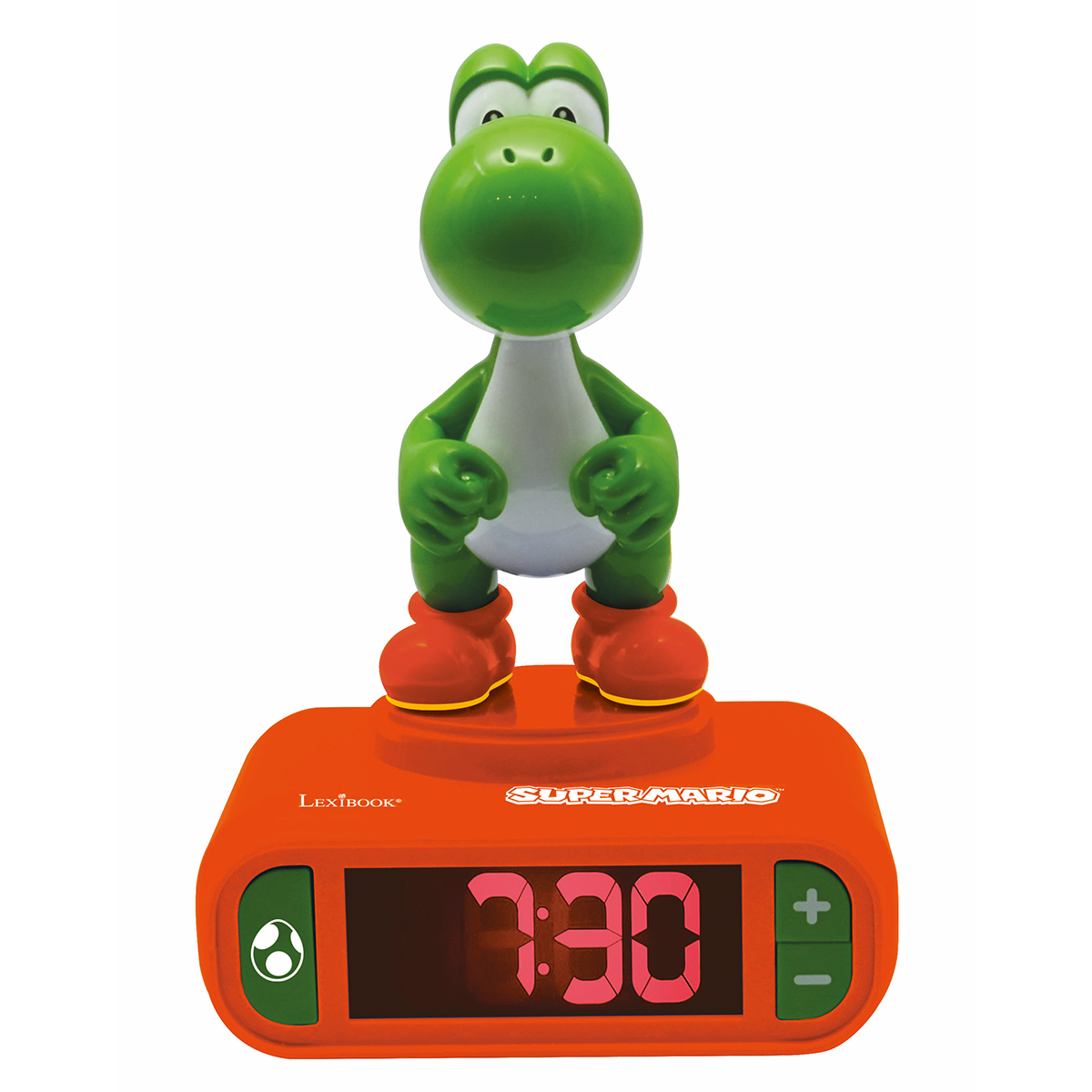 Nintendo Nachtlich mit LEXIBOOK 3D Wecker Yoshi