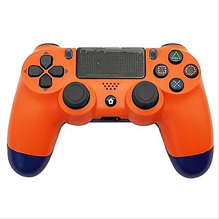 Mando compatible PS4 inalámbrico  - SMTK-061O SMARTEK, PS4, Inalámbrica, Naranja