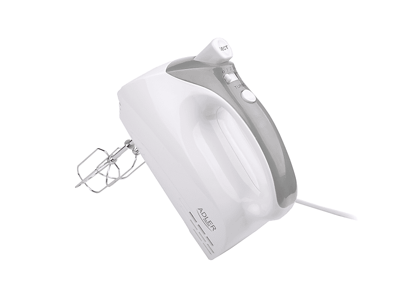ADLER AD4201g Hand-Rührgerät Handmixer Weiß (300 Watt)