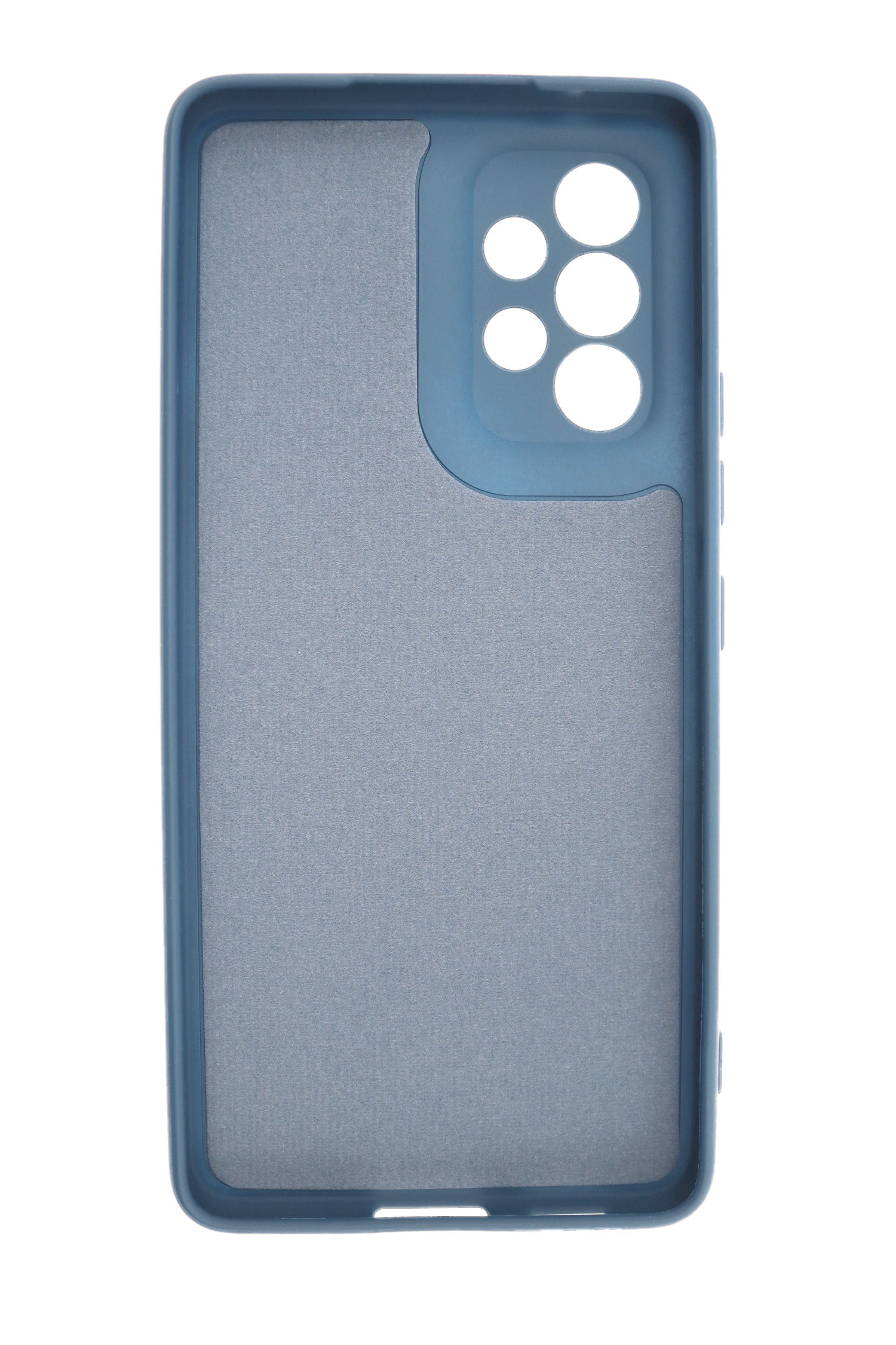 Case, A33 5G, Blau Silikon Backcover, JAMCOVER Samsung, Galaxy