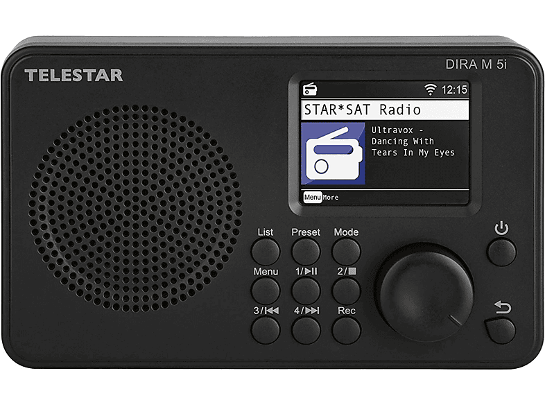 TELESTAR DIRA M 5i Internetradio, Internet Radio, Bluetooth, schwarz