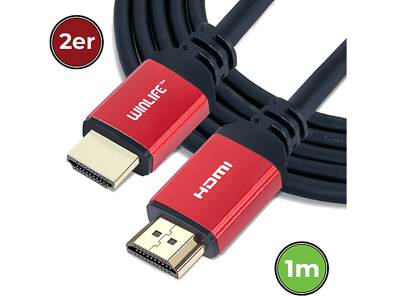 Kabel W21 1m HDMI WINLIFE 4K