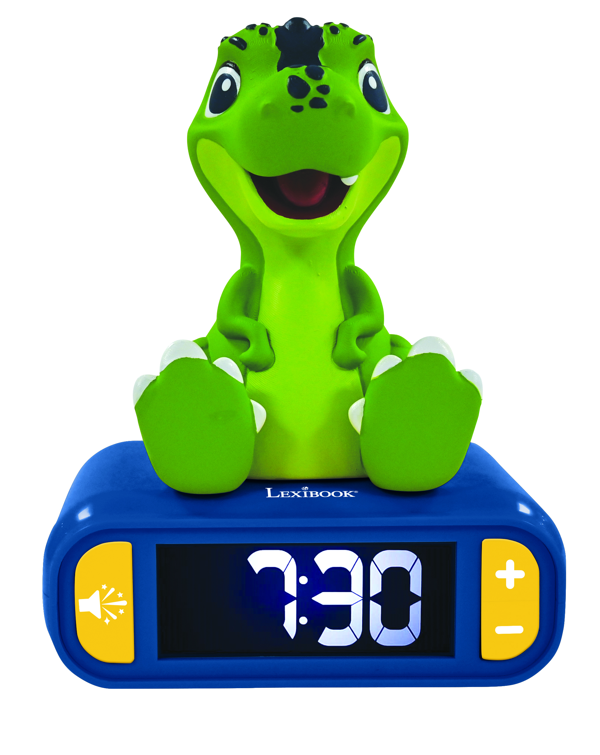 LEXIBOOK Dino mit Wecker Nachtlicht 3D