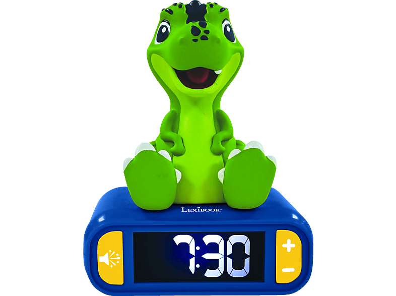 Wecker LEXIBOOK 3D Dino mit Nachtlicht