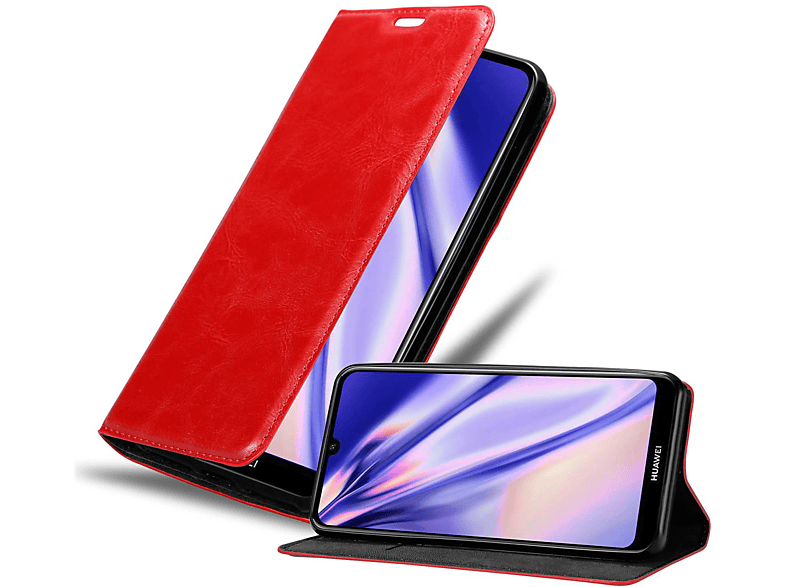 cadorabo Book Case compatible with Huawei Y6S in PETROL TURQUOISE