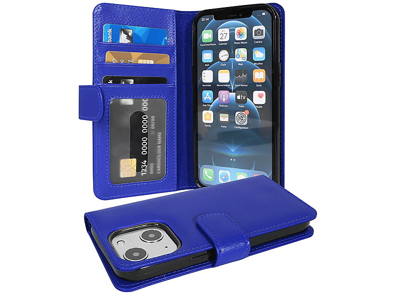 Cadorabo Custodia Libro Per Nokia G50 5G - Turchese Petrolio Con Porta Carte E Funzione Stand - 3