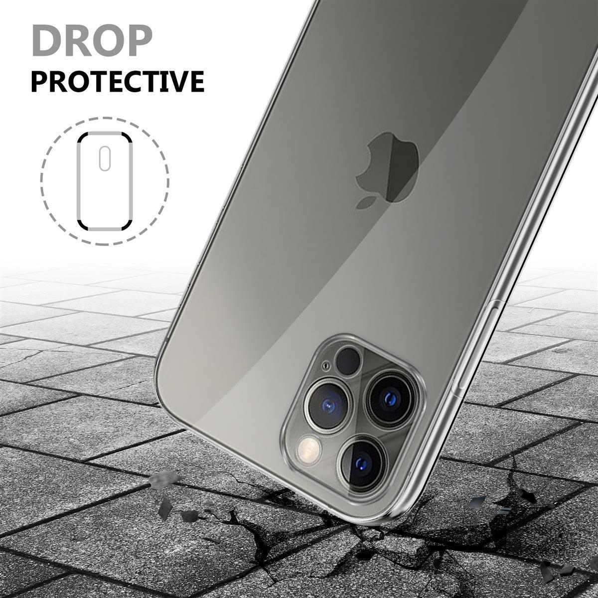 CADORABO TPU 360 Grad Case Hülle, 13, Apple, iPhone TRANSPARENT Backcover