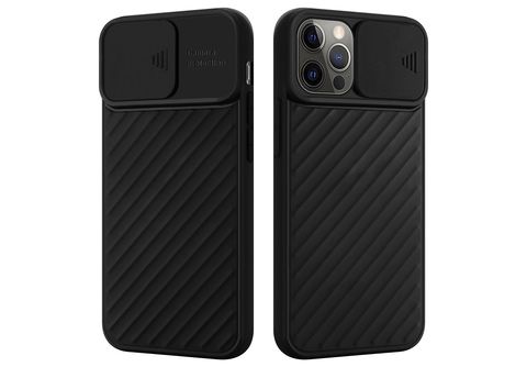 Apple iPhone 12 PRO MAX Hülle Handy Cover TPU Case - Matt with Camera  Protector
