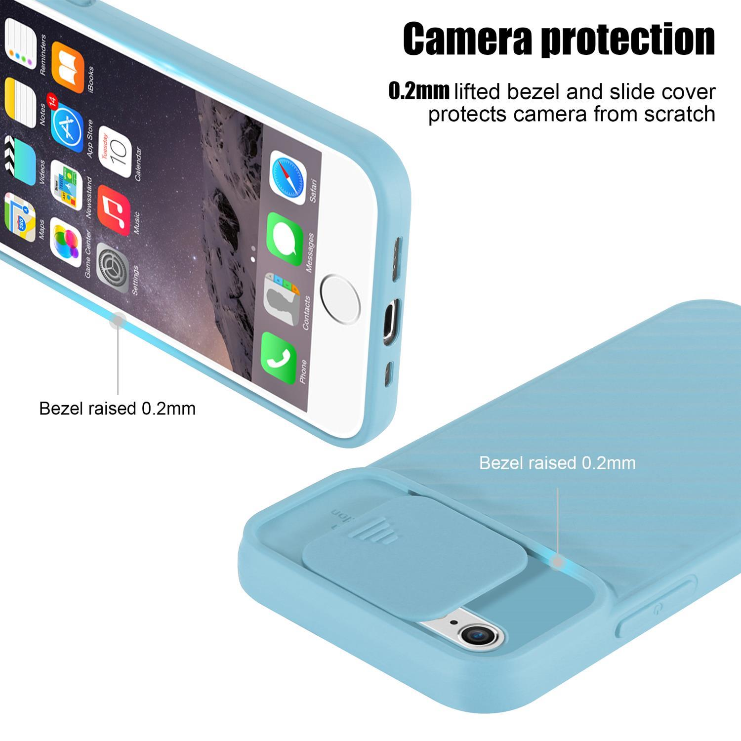 Kameraschutz, Türkis mit 6 6S, Hülle iPhone Handy CADORABO / Backcover, Apple, Matt